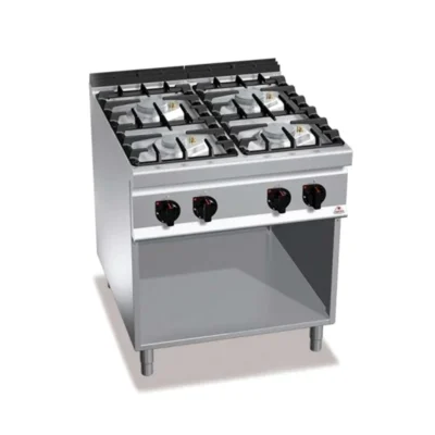 COCINA A GAS 4 FUEGOS Y MUEBLE CG-F4M