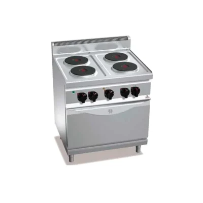 COCINA ELECTRICA 4 FUEGOS Y HORNO ELÉCTRICO