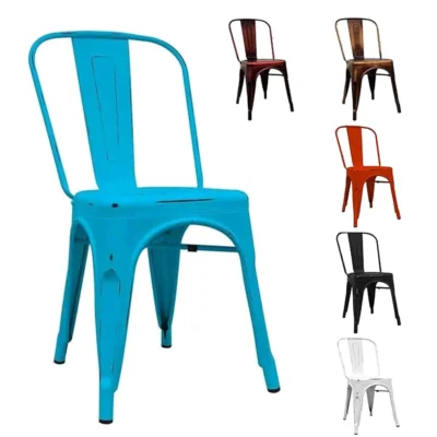 Silla torix envejecida varios colores