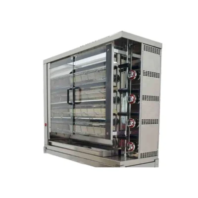 Asador de pollo a gas 4 espadas