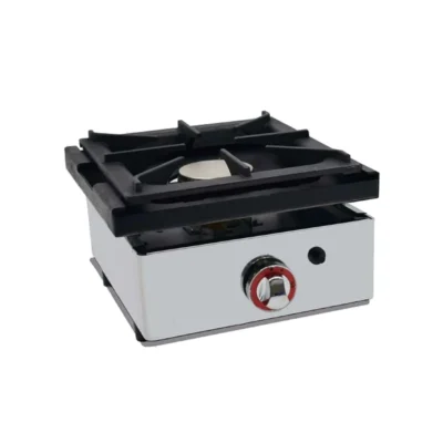 Cocina a gas 1 fuego 40 sobremostrador