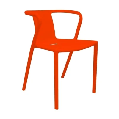 Silla diseño POP color naranja