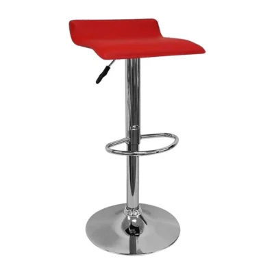 Taburete diseño TIM color rojo
