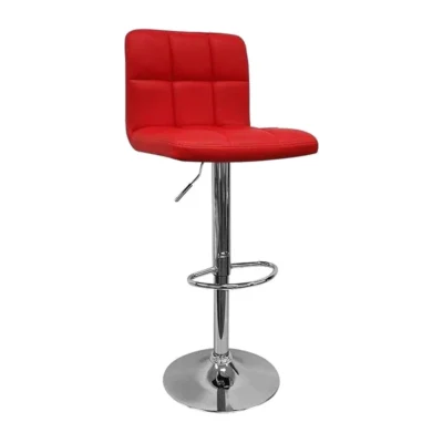 Taburete diseño LOFT color rojo