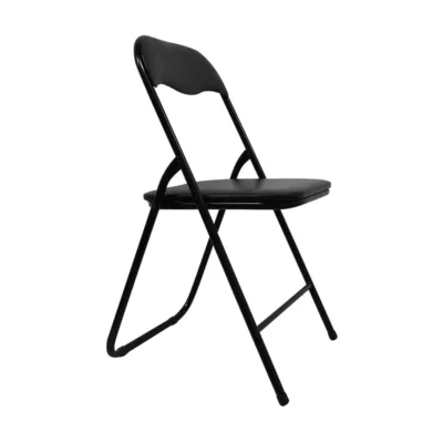 Silla eventos plegable lion color  negro