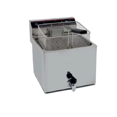 Freidora eléctrica con grifo vaciadO 12 L FECGV-EVO12G-ARX