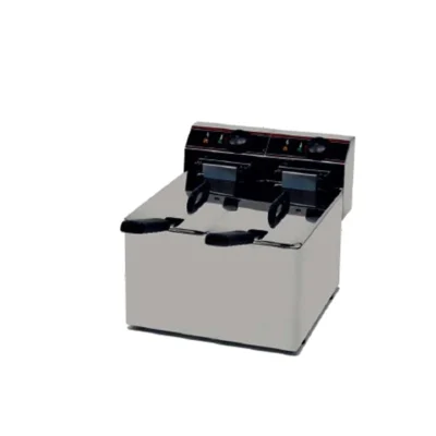 Freidora eléctrica sin grifo vaciado 5 + 5 L FESGV-EVO55-ARX