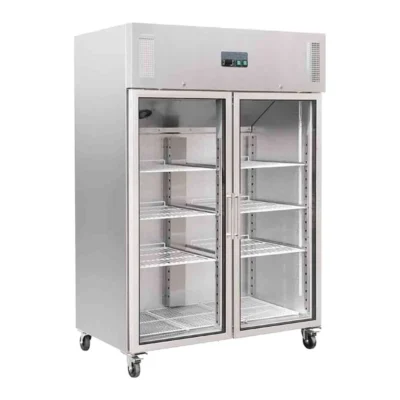 Frigorífico doble puerta de vidrio 1200 Litros