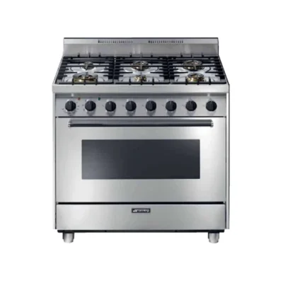 Cocina a gas 5 fuegos y horno multifunción eléctrico