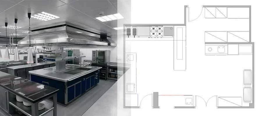 La cocina para restaurante: Cómo distribuirla
