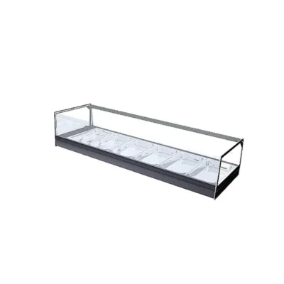 vitrina caliente 6 bandejas