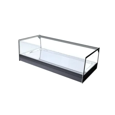 vitrina neutra cristal plano