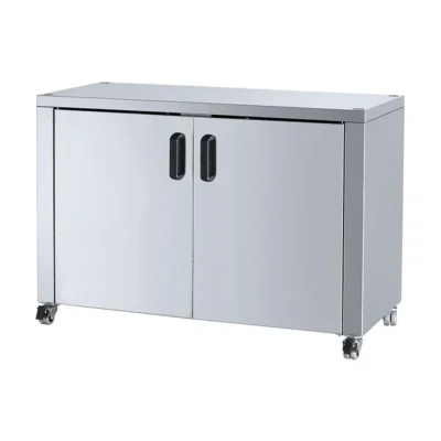 Mueble Soporte Asador  con ruedas 1100x450