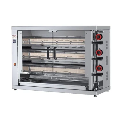 Asador de Pollos a Gas EK 3 Espadas