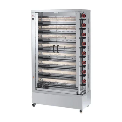 Asador de Pollos a Gas EK 8 Espadas