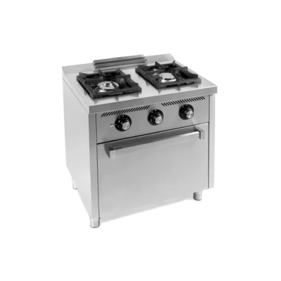 Cocina a Gas 2 Fuegos 800x600 con horno