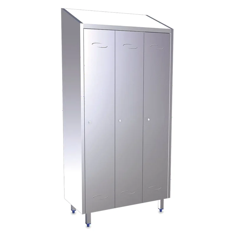 Taquilla Inox 3 Cuerpos