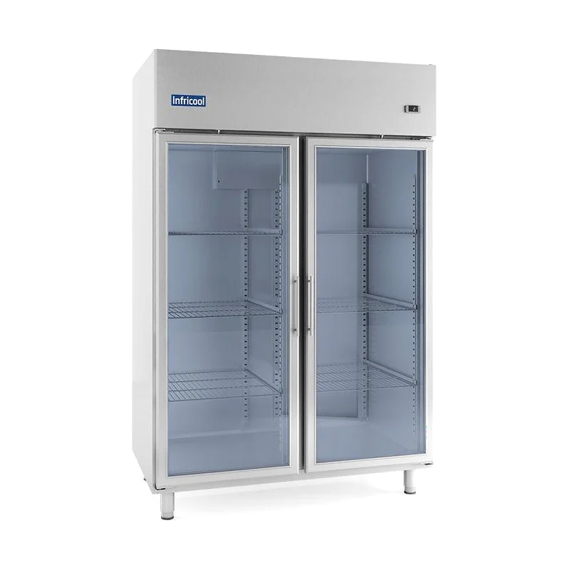 Armario frigorífico 1340 LT GN2/1 Cristal