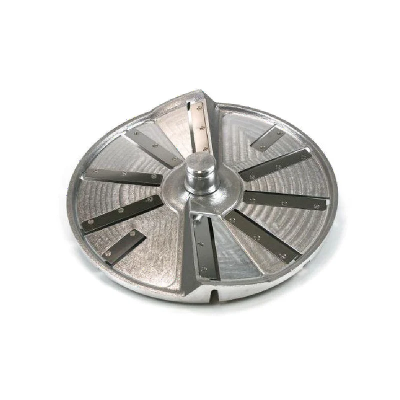 Plato cuchillas para peladora Inox
