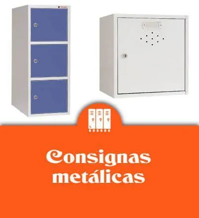 Consignas metálicas