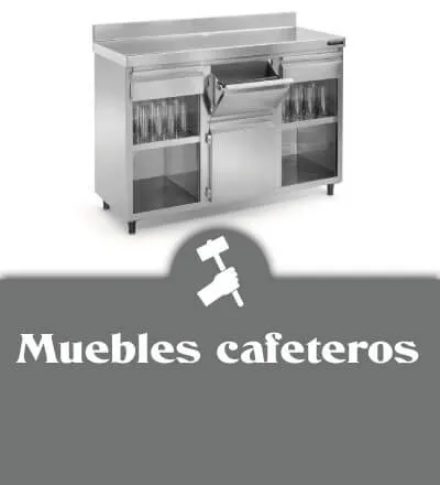 Muebles cafeteros para hostelería