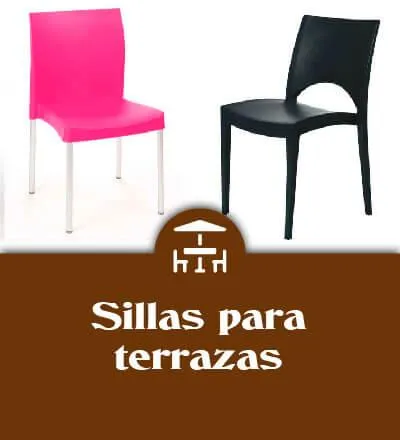 Sillas de terraza para hosteleria