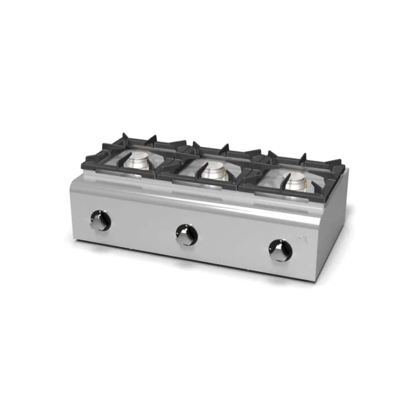 Cocina a Gas Sobremesa 3 Fuegos