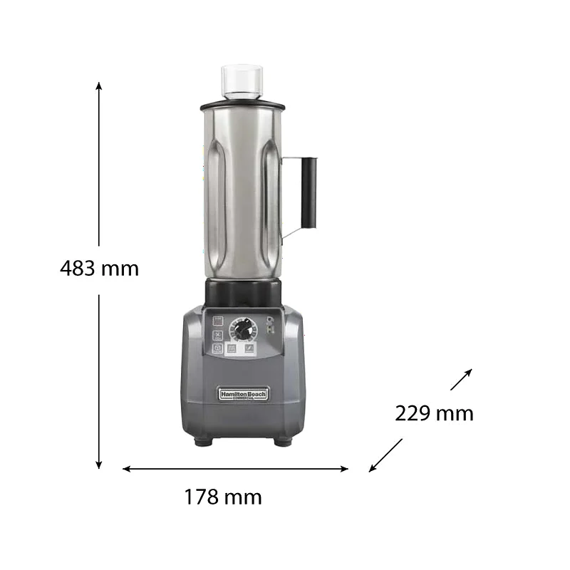 Batidora de cocina profesional H600S vaso inox