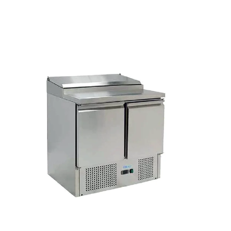 Mesa refrigerada ensalada con ingredientes 900x700x970