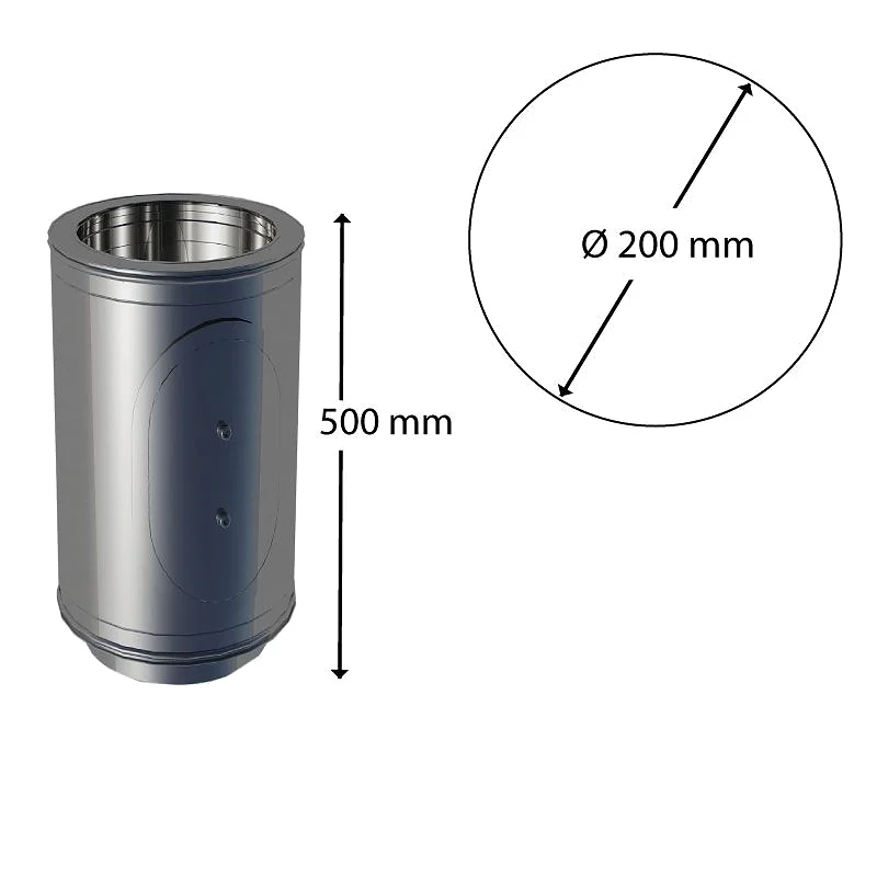 Módulo inspección Ei30 tramo 500x200 mm