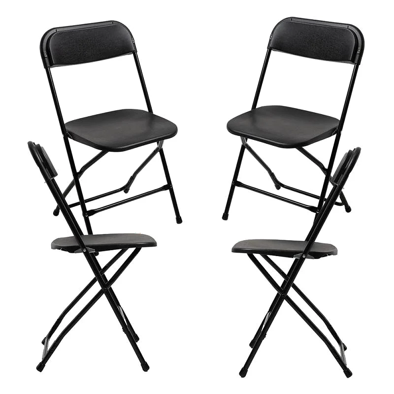 Pack de 4 sillas noda negro