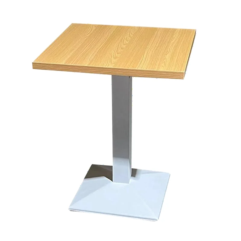 mesa de hosteleria tunka 70x70 color madera clara