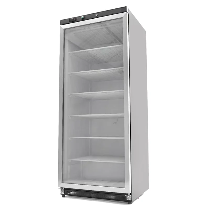 Congelador puerta cristal 600 litros 780x700x1900 mm