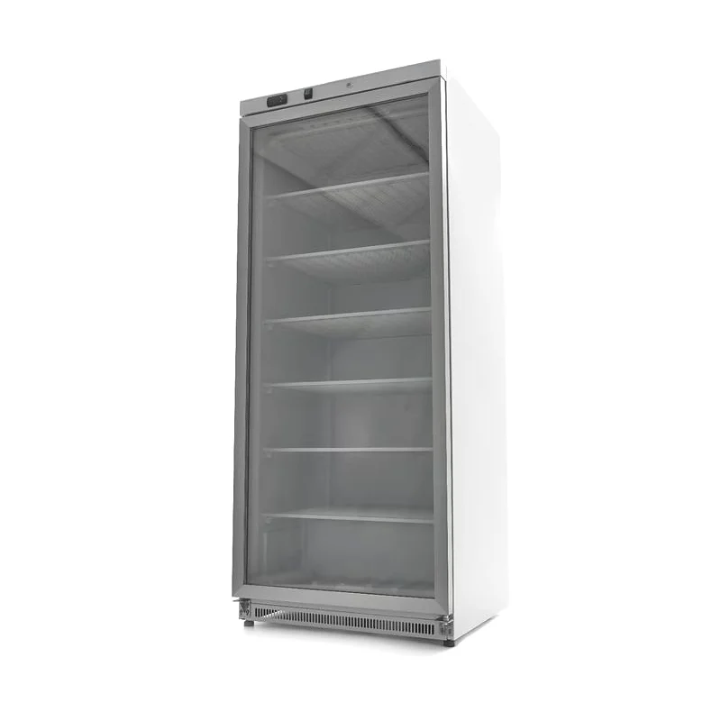 Congelador puerta cristal 600 litros 780x700x1900 mm blanco