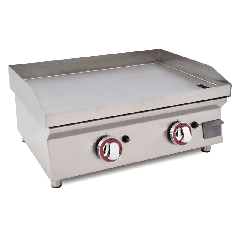 Plancha a gas de acero rectificado 606x450x233 mm