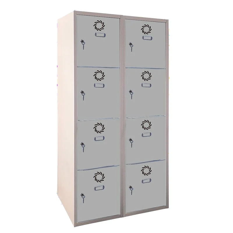 Consigna metálica monoblock 8 puertas