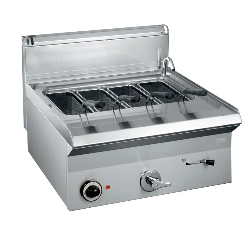 Cuecepastas eléctrico sobremesa 25 litros 600x650x270 mm