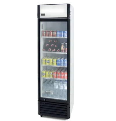 Armario Expositor Refrigerado 360 litros Subcero Puerta de Vidrio de 580 x610 x1980h mm