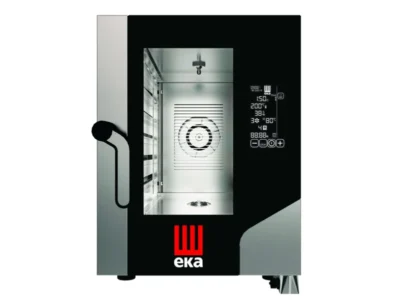 Horno eléctrico convección MILLENIAL BLACK MASK COMPACTO Gastronomía 6 bandejas GN1/1 MKF611CBM Línea Padova