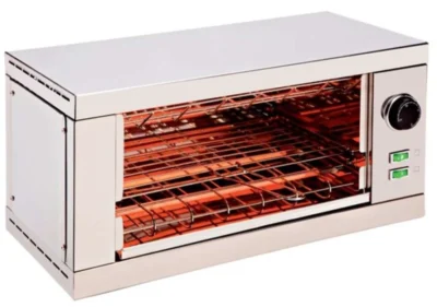 Tostador 1 piso resistencias de cuarzo sin temporizador 2000W