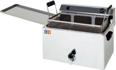 Freidora Especial Pastelería 16 litros 9 kw Trifásica de medidas 530x460x370h mm FP16L
