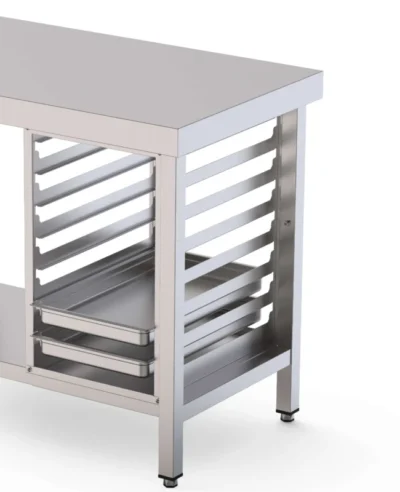 Módulo Acero Inoxidable Para 8 Bandejas 600x400 mm 658x512x597h mm WTA436659BK
