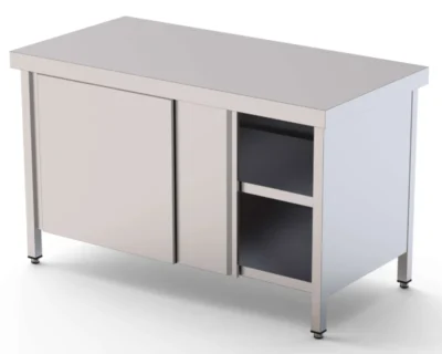 Estante Adicional Acero Inoxidable Para Mesa De Trabajo Fondo 700 Con Longitud De Mesa 1100 mm WTA701100AS