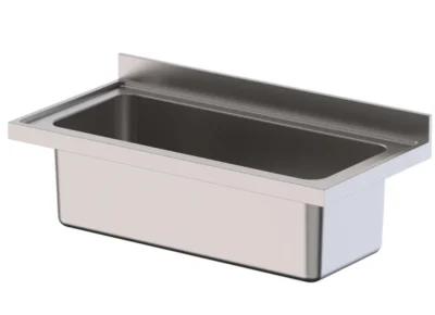 Fregadero Gran Capacidad Acero Inoxidable 1 Cuba Fondo 700 Sin Mueble