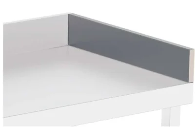 Peto Lateral Acero Inoxidable Izquierda Fondo de Mesa 600 mm ISA6000LDSS