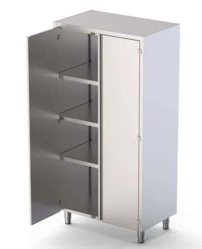 Armario de Pie Acero Inoxidable Con 1 Puerta Abatible 600x600x2000h mm