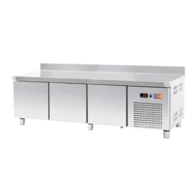 Mesa Baja GN/1 Refrigerada 3 puertas Fondo 700 de 1792 x700 x600h mm