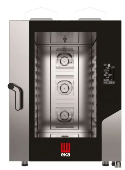 Horno a gas convección MILLENIAL BLACK MASK Pastelería/Panadería 10 bandejas 600x400 mm MKF1064GBM Línea Padova