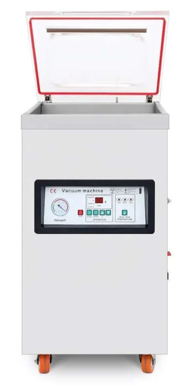 Envasadora de Vacío con Mueble 2 Barras Soldadura 400mm de 550x490x970h mm