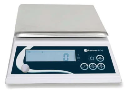 Balanza Control de Peso 6 Kg de Uso Interno PD6 BAXTRAN (260454)